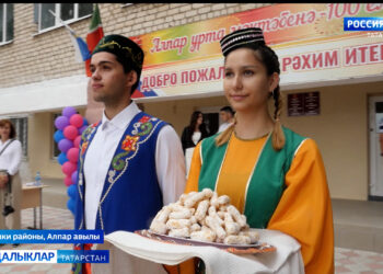 Әлки районының Алпар урта мәктәбе ачылуга — 100 ел