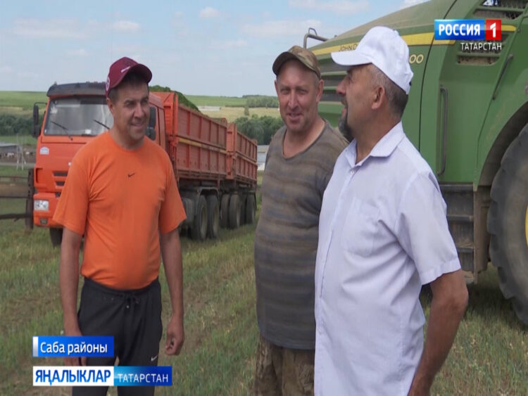 Саба районы игенче-механизаторлары малларга азык запасы туплый