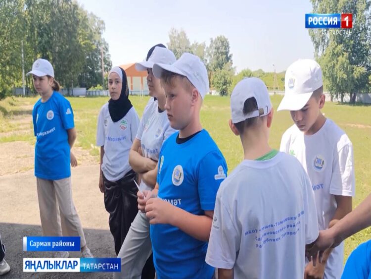 Сарман районында беренче «Эко-Мәрхәммәт» лагеры ачылды