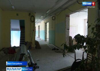 Яшел Үзән мәктәбендә капиталь ремонт