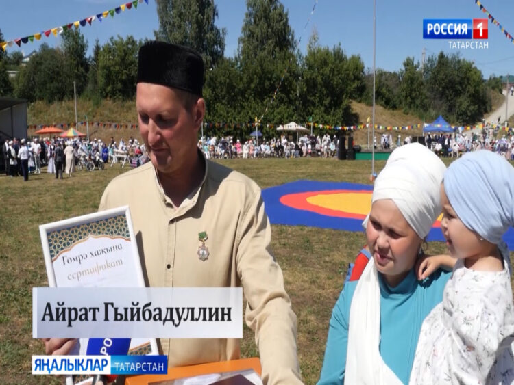 Балтач районы Бөрбаш авылында мөселман балалары Сабан туе узды