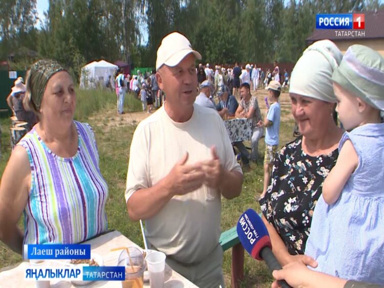 Лаеш районы бакчачылары бәйрәменнән Мөршидә Җиһан репортажы