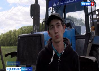 Апас районының Урта Балтай бүлекчәсендә 1 тонна 300 кг сенаж әзерләнгән