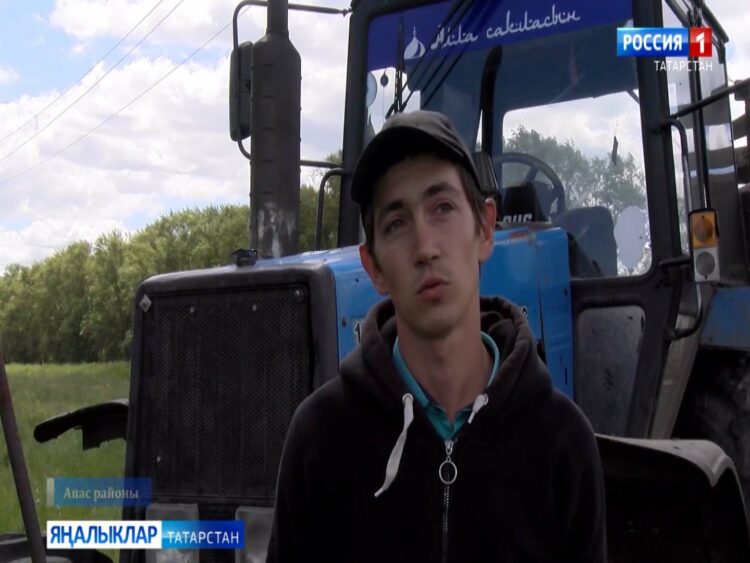 Апас районының Урта Балтай бүлекчәсендә 1 тонна 300 кг сенаж әзерләнгән