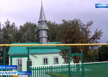 Апас районының Дәүләки авылы мәчете – районда иң үрнәк мәчетләрнең берсе.