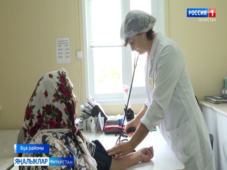 Буа районының Иске Суыксу авылында заманча медицина пункты эшли