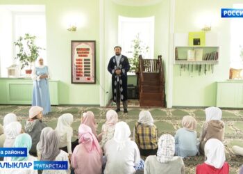 Саба раойнының Җәмигъ мәчете каршында ир-балалар өчен смена башланды