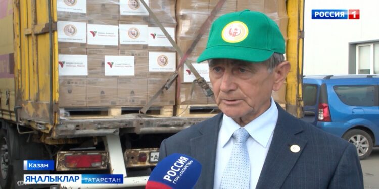 Чираттагы гуманитар ярдәм Казаннан Курск өлкәсенә китте