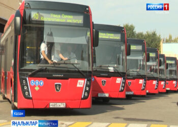 Казанда пассажир автотранспортына тагын 157 яңа автобус өстәлә