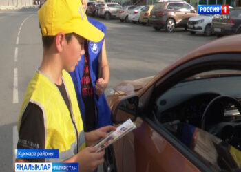 Республика районнарында “Бала – төп пассажир” акциясе узды