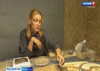 Сабыр төбе — ташлы картина