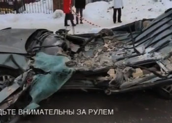 ​ГИБДД Казани опубликовало видео с чудесным спасением водителя