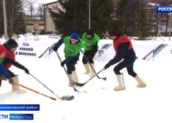 В Старом Дрожжанном прошёл зимний хоккейный фестиваль