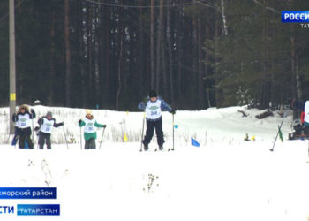 В Кукморском районе прошла традиционная «Лесная лыжня»