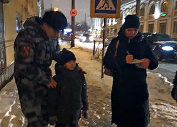 В Казани росгвардейцы помогли родителям отыскать пропавшего ребенка