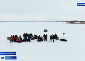 В Татарстане в акции по спасению рыб принял участие Герой Советского Союза Борис Кузнецов