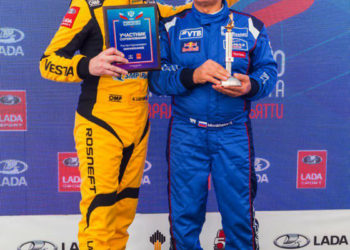 Рустам Минниханов выиграл гонки на Кубок ПФО на LADA Vesta Sport в Тольятти