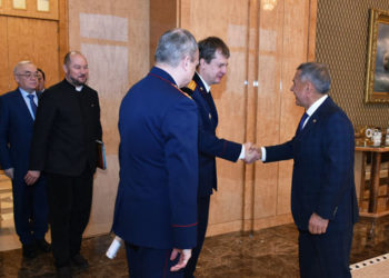 Рустам Минниханов встретился с новым руководителем Следкома по РТ Валерием Липским