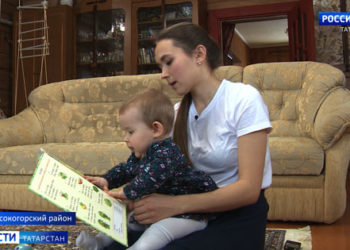 Видео: в Татарстане на трассе сняли оленей