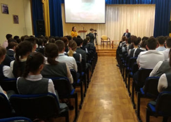 Рафис Бурганов посетил Арскую среднюю школу