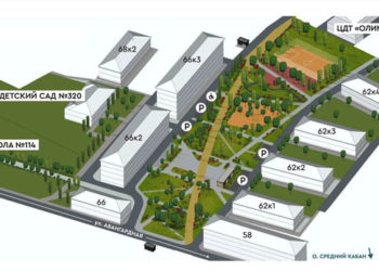 В мэрии показали фотографии проекта благоустройства пустыря на улице Авангардная в Казани