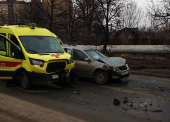 В Казани произошло ДТП с машиной «скорой помощи»: пострадали три человека
