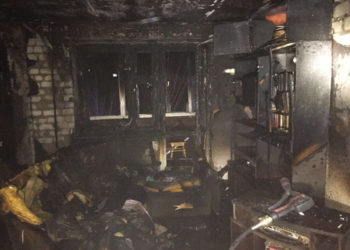 В Зеленодольске хозяин квартиры погиб на пожаре из-за непотушенной сигареты