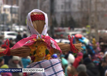 Масленица на озере Лебяжье собрала 25 тысяч казанцев