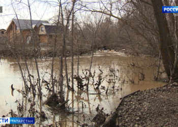 51 населенный пункт Татарстана попадает в зону подтопления из-за половодья