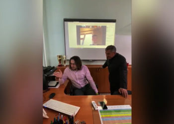 Рустам Минниханов проверил, как в казанском лицее организовано дистанционное обучение