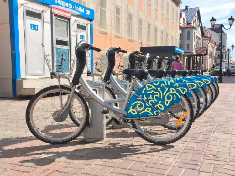 В Казани запустили опрос о расположении велостанций