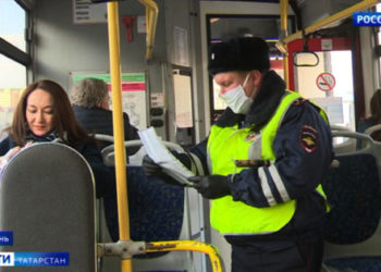 Как в Казани работают усиленные патрули, контролирующие соблюдение карантина