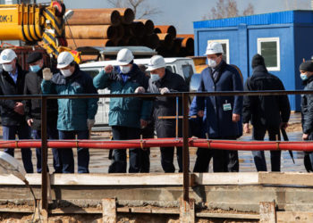 Продолжено строительство первого участка второй линии казанского метрополитена