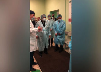 «Важно, чтобы была полная готовность»: Минниханов осмотрел инфекционный госпиталь при РКБ