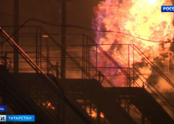 Последние подробности ночного взрыва на газохранилище в Казани: репортаж с места происшествия