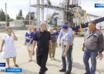 В Буинском районе проверили готовность элеватора к жатве