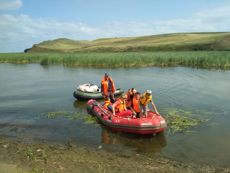 В Татарстане с камского острова спасли 4 человек