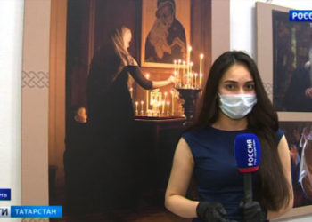 В Казани из-за коммунальной аварии затопило улицу