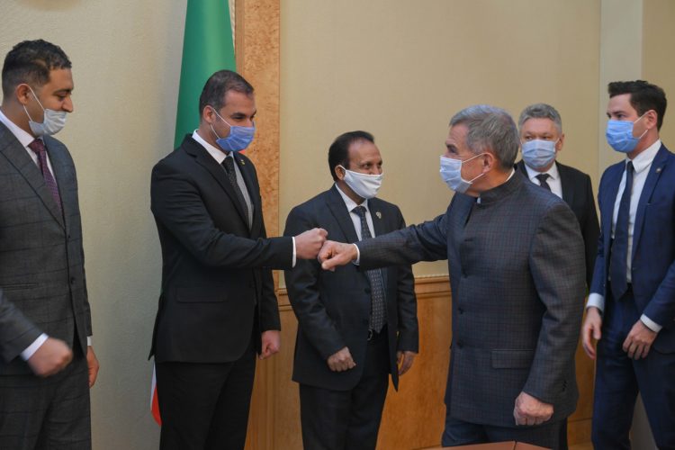 Минниханов встретился с президентом Олимпийского комитета Сирии