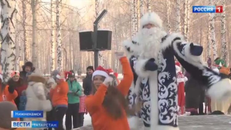 В Нижнекамске провели «Битву Дедов Морозов»
