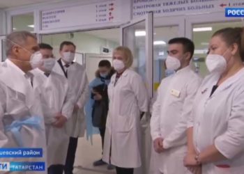 Минниханов посетил Лаишевский район с рабочим визитом