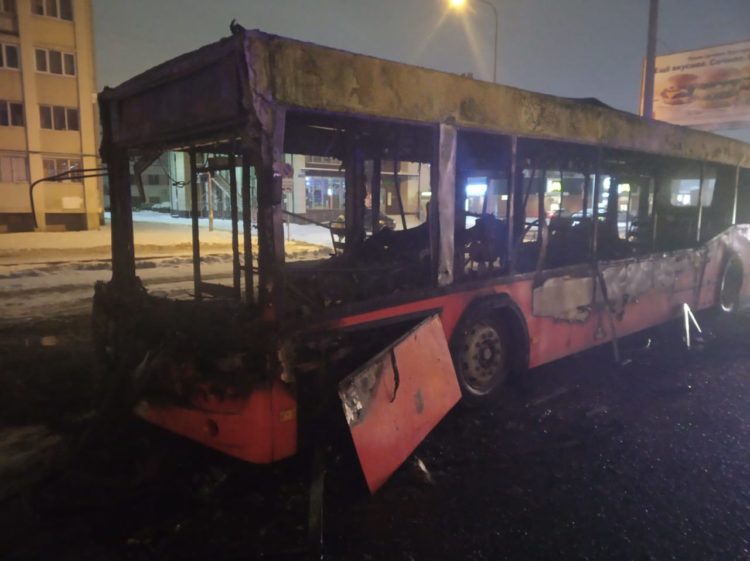 Прокуратура РТ начала проверку после возгорания двух пассажирских автобусов
