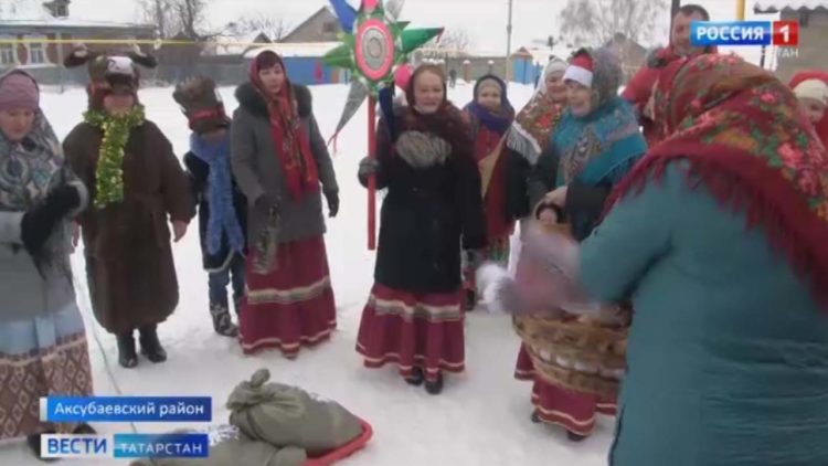 В селе Новые Чечкабы Буинского района обновили памятник погибшим в ВОВ односельчанам