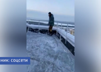 Челнинский блогер устроил каток на 24 этаже элитного дома