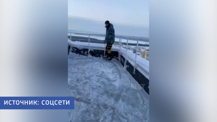 Челнинский блогер устроил каток на 24 этаже элитного дома