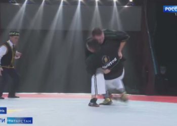 В селе Новые Чечкабы Буинского района обновили памятник погибшим в ВОВ односельчанам