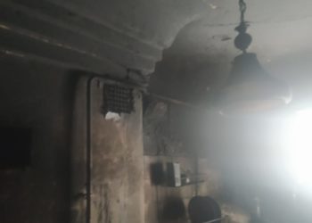 В Казани пьяный мужчина пострадал при пожаре на кухне