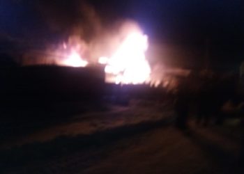 В страшном пожаре в Татарстане сгорела пожилая пара