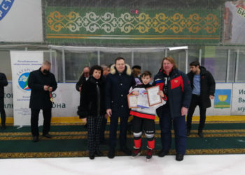 В поселке Высокая Гора прошло награждение победителей «Золотой шайбы»