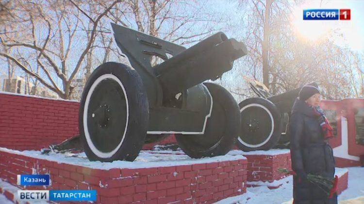 В Казани восстановили мемориал, посвященный 80-летию артиллерийского училища